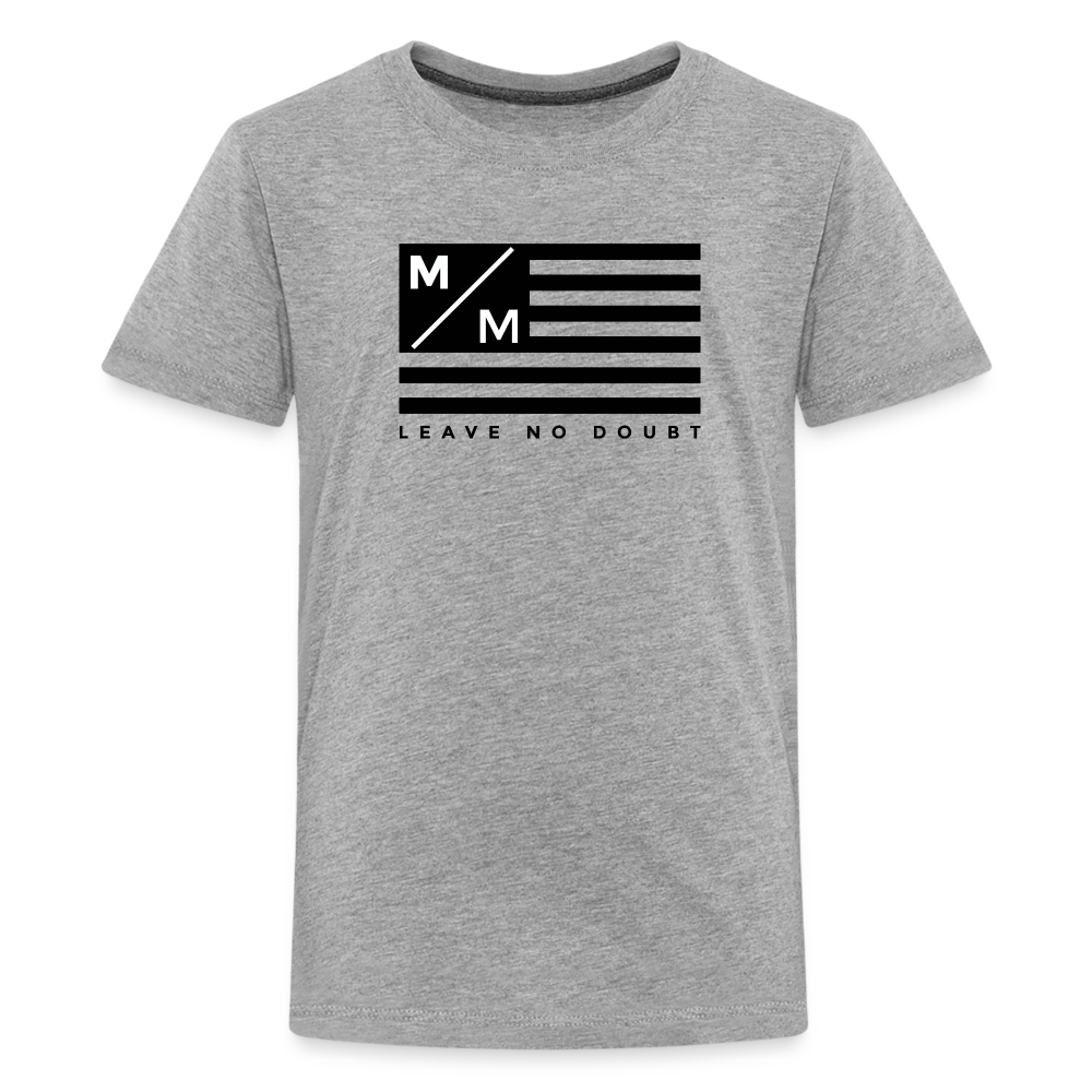 MM Flag LND- Kids' Premium T-Shirt - heather gray