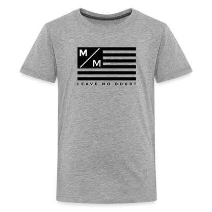 MM Flag LND- Kids' Premium T-Shirt - heather gray