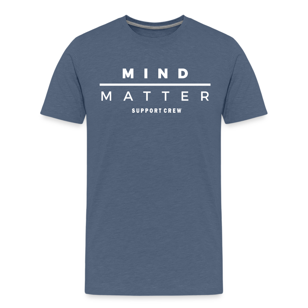MM Support Crew- Kids' Premium T-Shirt - heather blue