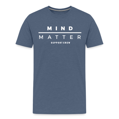 MM Support Crew- Kids' Premium T-Shirt - heather blue