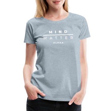 heather ice blue / S