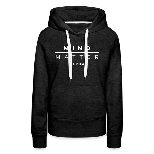 MM Alpha- Women’s Premium Hoodie - charcoal grey