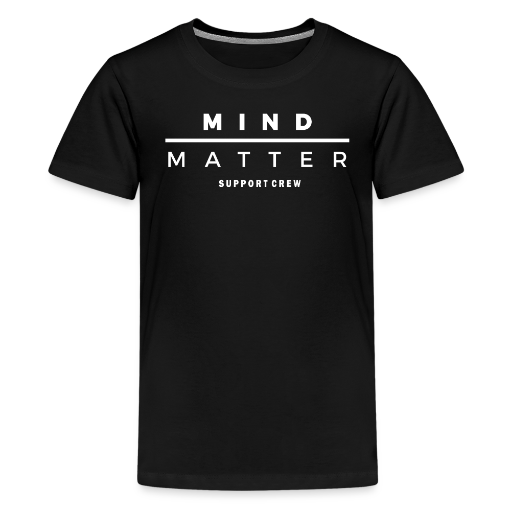 MM Support Crew- Kids' Premium T-Shirt - black