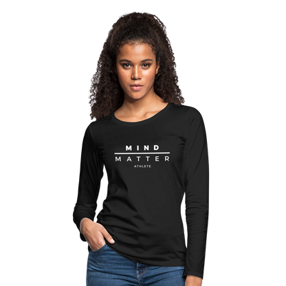 MM Athlete- Women's Premium Long Sleeve T-Shirt - black