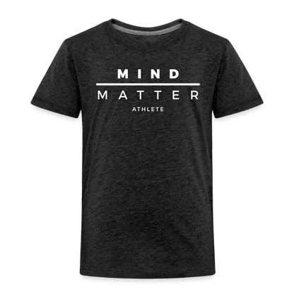 MM Athlete- Toddler Premium T-Shirt - charcoal grey