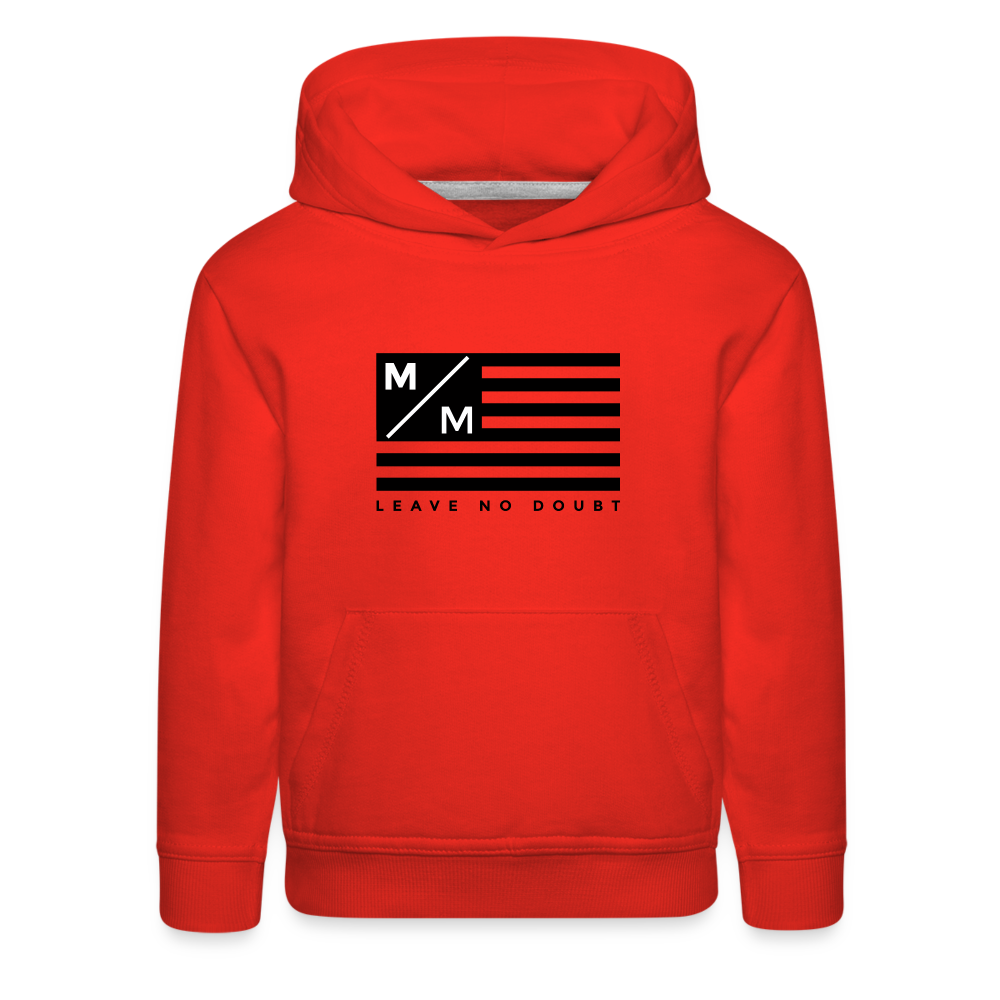 MM Flag LND- Kids‘ Premium Hoodie - red