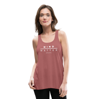 MM Athlete- Women's Flowy Tank Top - mauve