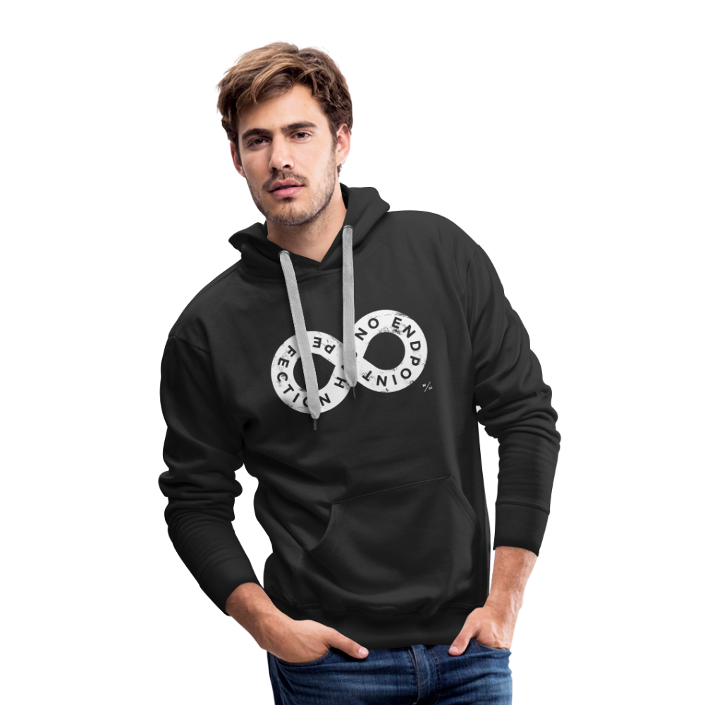 Perfection Has No Endpoint- Men’s Premium Hoodie - black