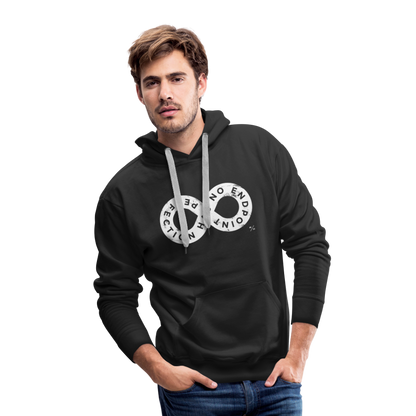 Perfection Has No Endpoint- Men’s Premium Hoodie - black