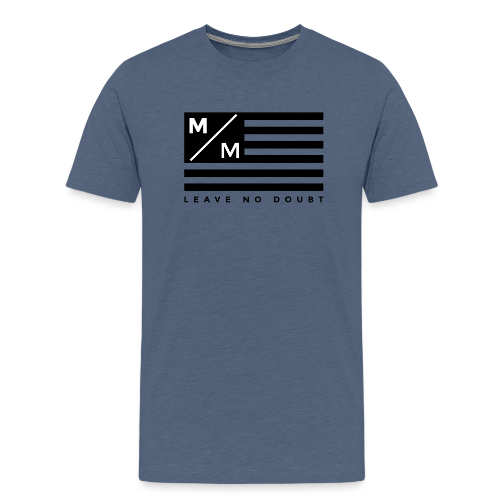 MM Flag LND- Kids' Premium T-Shirt - heather blue