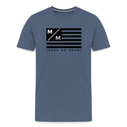 MM Flag LND- Kids' Premium T-Shirt - heather blue