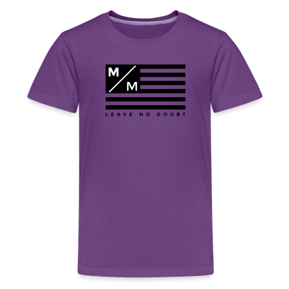 MM Flag LND- Kids' Premium T-Shirt - purple