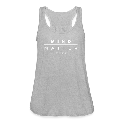 MM Athlete- Women's Flowy Tank Top - heather gray