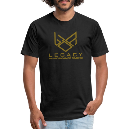 Legacy Racing Sponsors - Fitted Cotton/Poly T-Shirt by Next Level - black