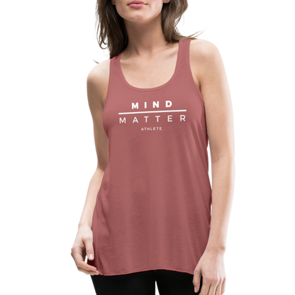 MM Athlete- Women's Flowy Tank Top - mauve