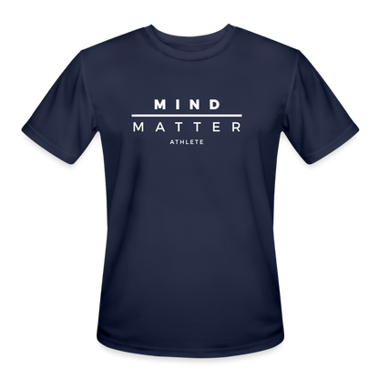 MM Athlete- Men’s Moisture Wicking Performance T-Shirt - navy