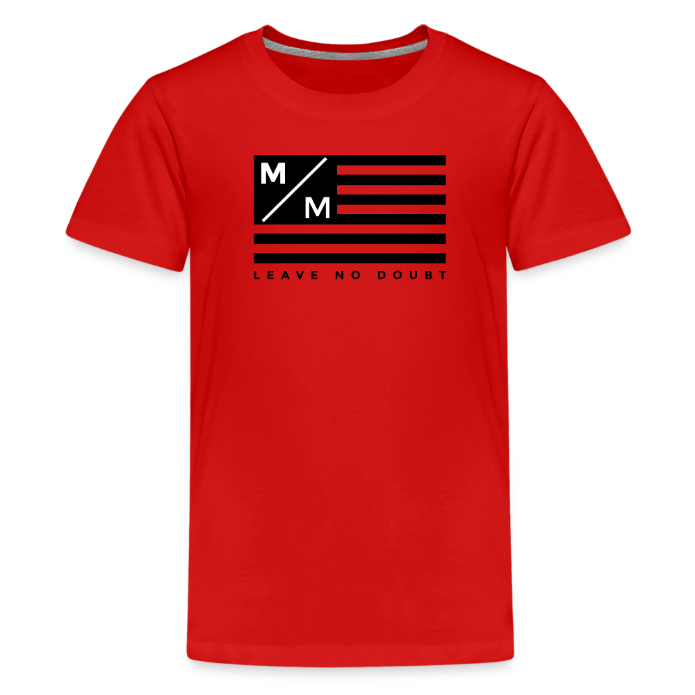 MM Flag LND- Kids' Premium T-Shirt - red