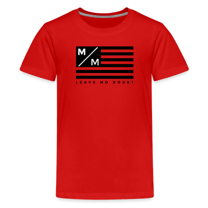 MM Flag LND- Kids' Premium T-Shirt - red