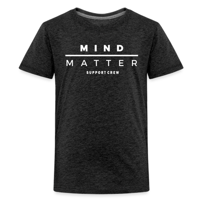 MM Support Crew- Kids' Premium T-Shirt - charcoal grey