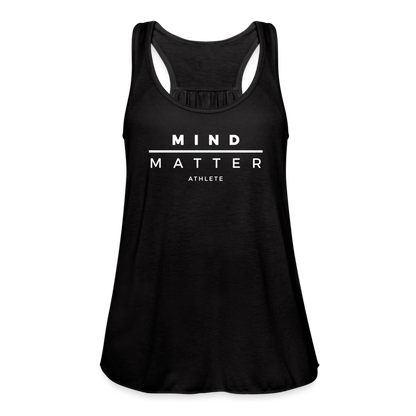 MM Athlete- Women's Flowy Tank Top - black