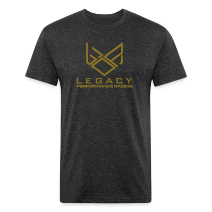 Legacy Racing Sponsors - Fitted Cotton/Poly T-Shirt by Next Level - heather black