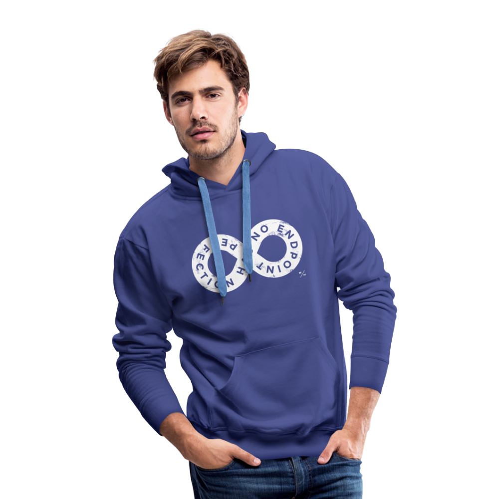 Perfection Has No Endpoint- Men’s Premium Hoodie - royal blue