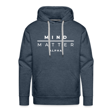 heather denim / S