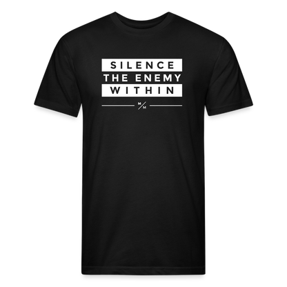 Silence The Enemy- Unisex T-Shirt - black