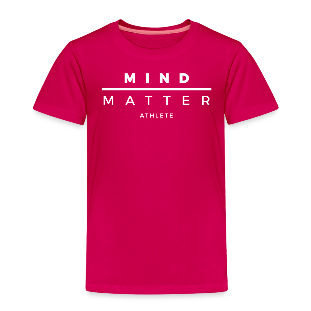 MM Athlete- Toddler Premium T-Shirt - dark pink