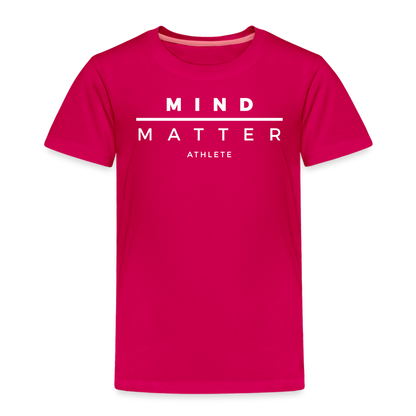 MM Athlete- Toddler Premium T-Shirt - dark pink