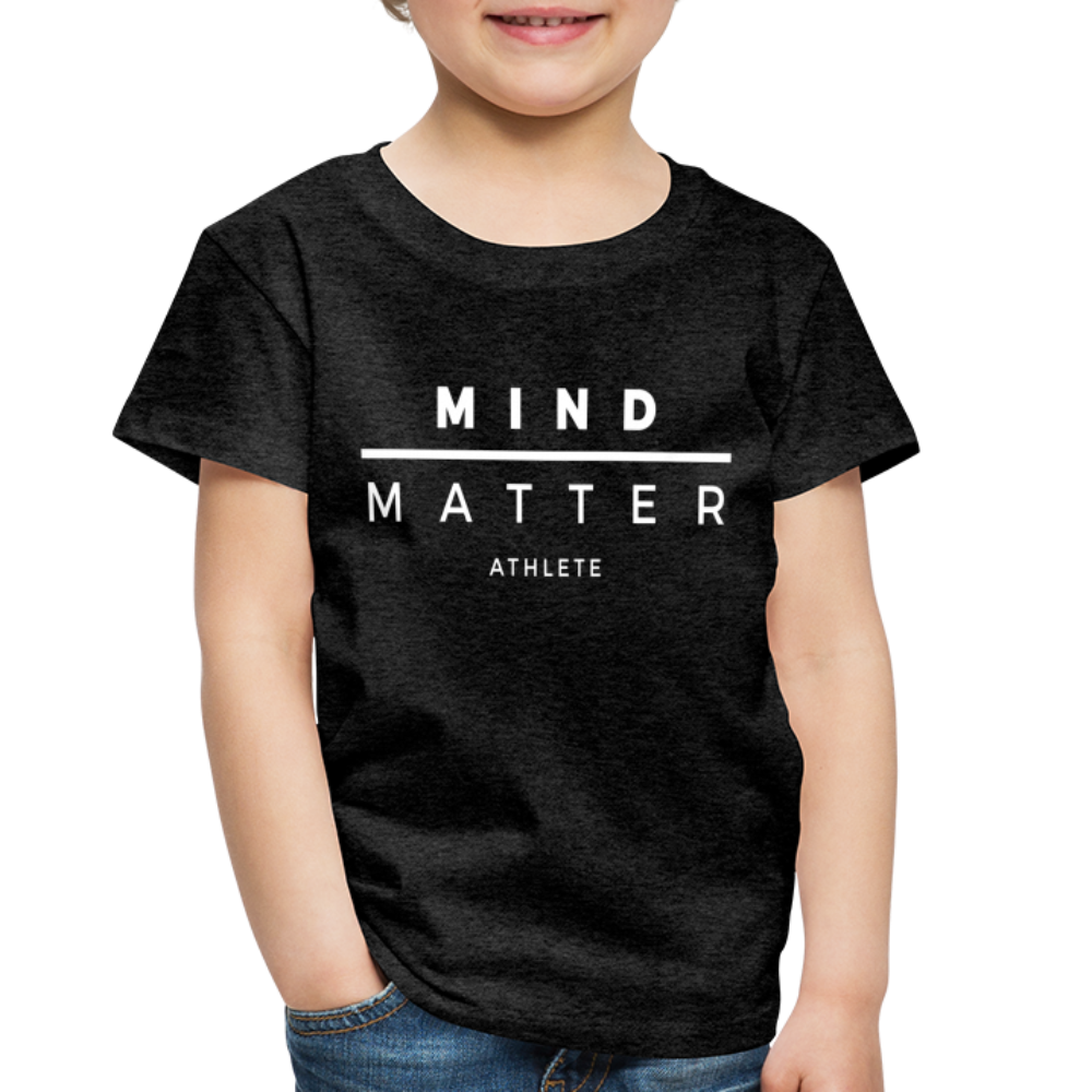MM Athlete- Toddler Premium T-Shirt - charcoal grey