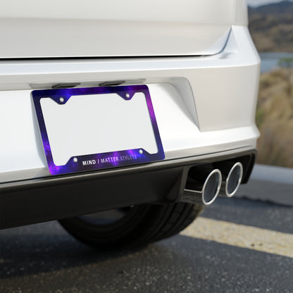 M/M Athlete- Metal License Plate Frame