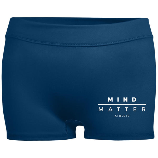 MM Athlete- Ladies' Fitted Moisture-Wicking 2.5 inch Inseam Shorts