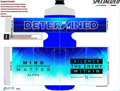 MM Alpha Determined - Blue Specialized Water Bottle