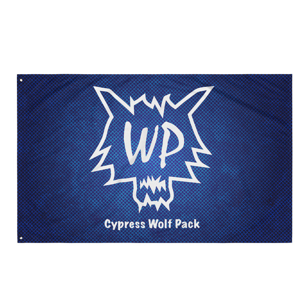 Cypress Wolf Pack- Flag