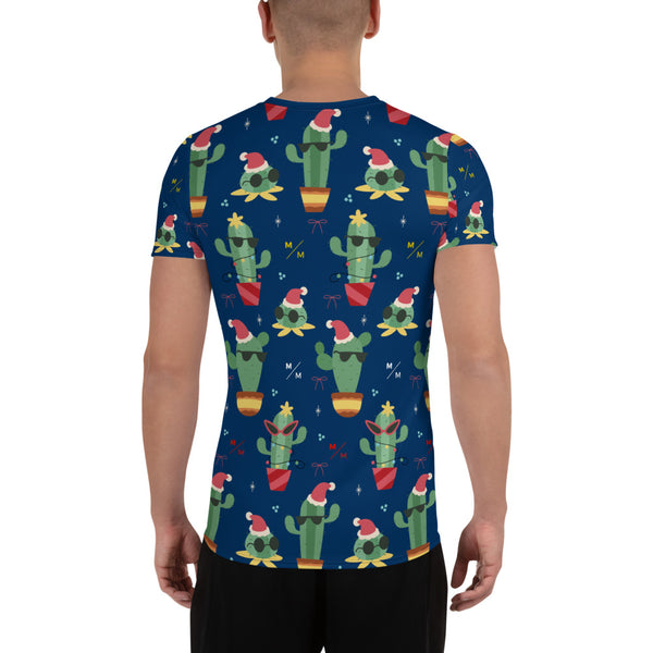 Christmas Cactus MM- Men's Performance T-shirt