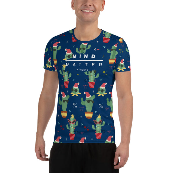 Christmas Cactus MM- Men's Performance T-shirt