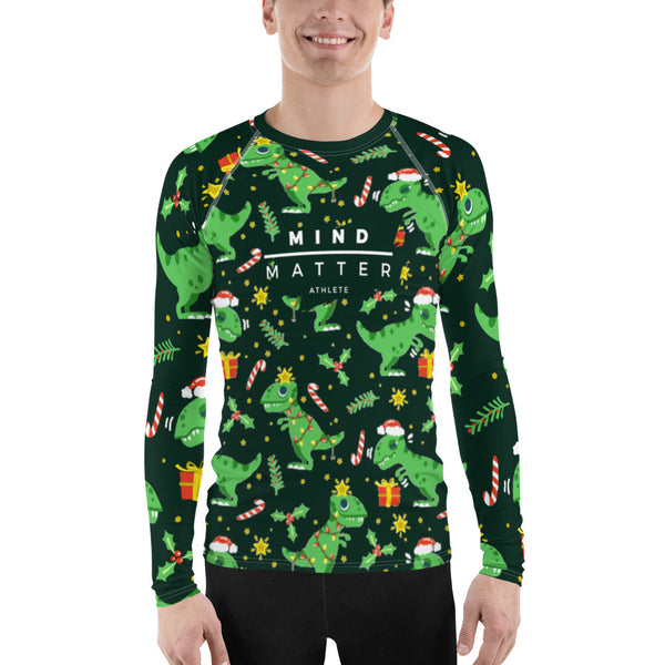 Christmas Dinosaurs MM- Men's Performance Long Sleeve