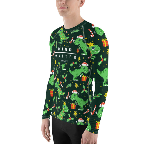 Christmas Dinosaurs MM- Men's Performance Long Sleeve