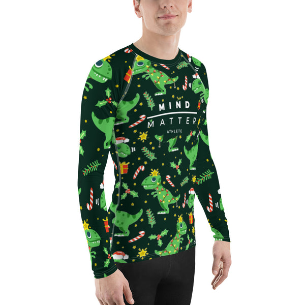 Christmas Dinosaurs MM- Men's Performance Long Sleeve