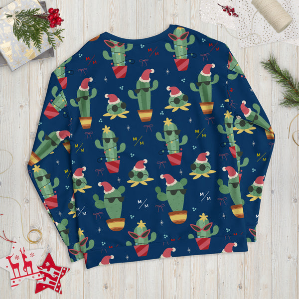 Christmas Cactus MM- Unisex Sweatshirt