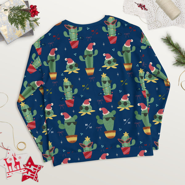 Christmas Cactus MM- Unisex Sweatshirt