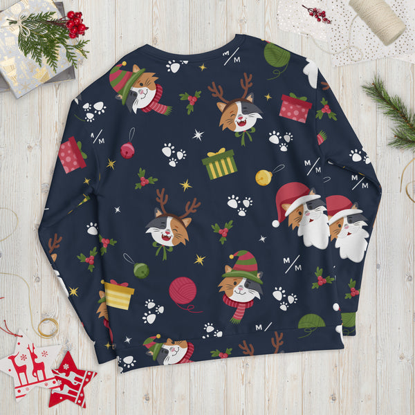 MM Christmas Cats- Unisex Sweatshirt