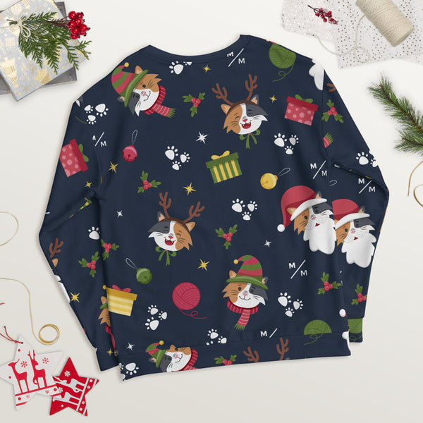 MM Christmas Cats- Unisex Sweatshirt