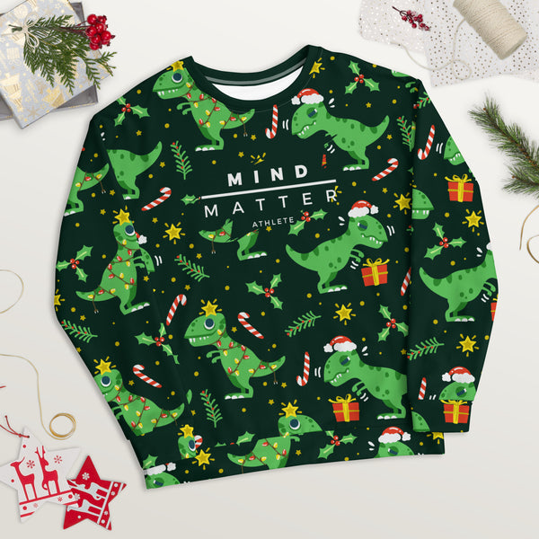 Christmas Dino MM- Unisex Sweatshirt