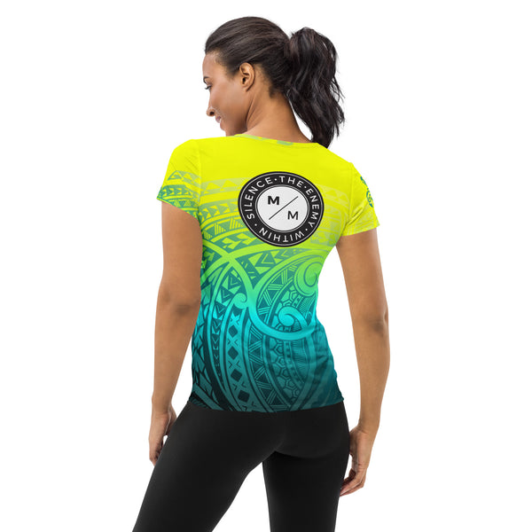 MM Kona- Women's Athletic T-shirt