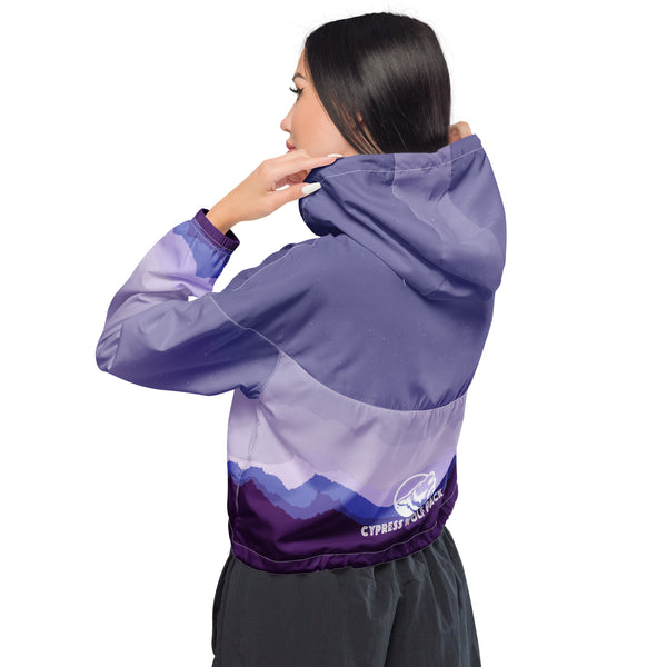 WP Purple Mountains- Women’s cropped windbreaker