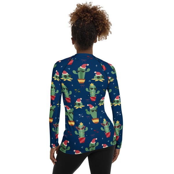 Christmas Cactus MM- Women's Perfromance Long Sleeve