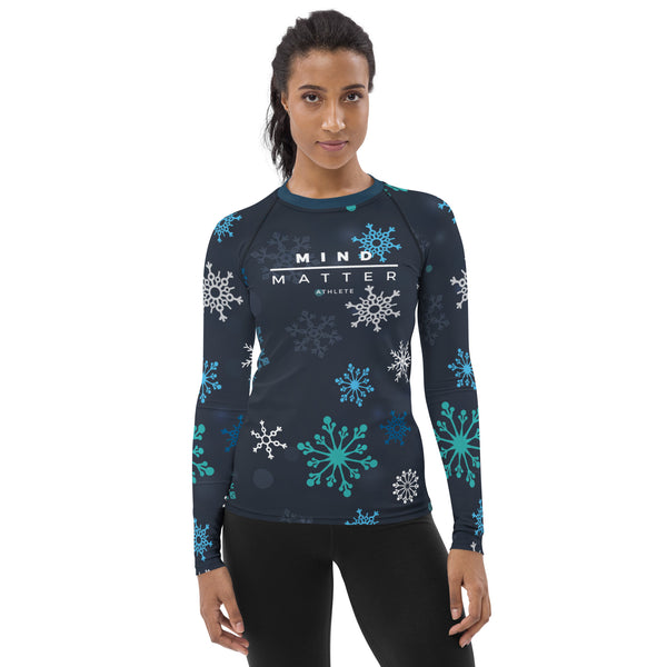 Christmas Snowflake MM- Women's Performance Long Sleeve