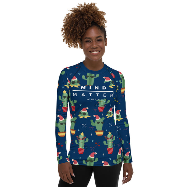 Christmas Cactus MM- Women's Perfromance Long Sleeve